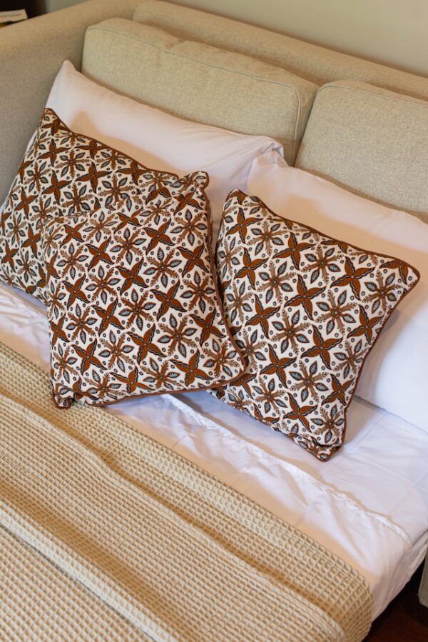 Rustic Edge Linen Cushion Cover