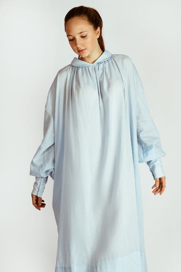 Pure Serenity Classic Linen Night Dress